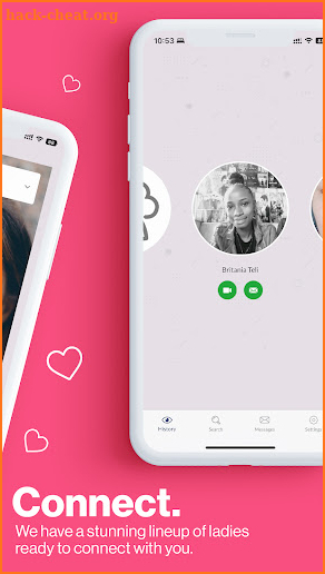 Flirtbees - Video Chat App screenshot