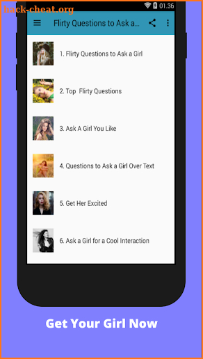 Flirty Questions to Ask a Girl screenshot