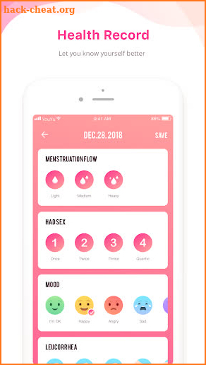 Flo Ovulation Tracker screenshot