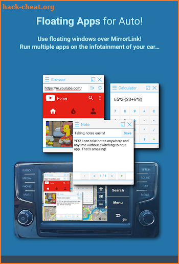 Floating Apps for Auto screenshot