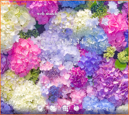 Floating Hydrangeas +HOME screenshot