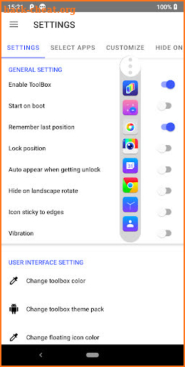 Floating ToolBox - Assistive Touch screenshot