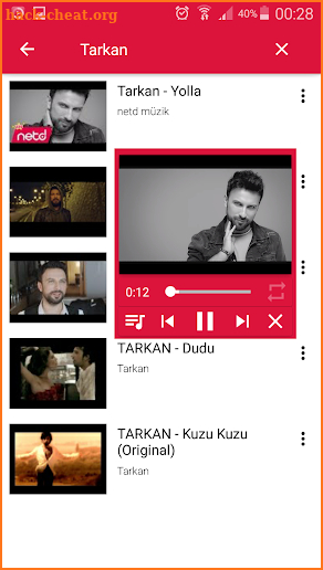 Floating YouTube Music Player screenshot