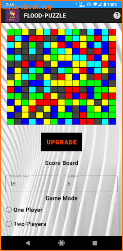 Flood Clash Puzzle screenshot
