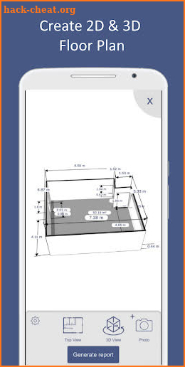 Floor Plan Augmented Reality screenshot