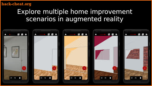 Floor plan - Home improvements in AR - Wodomo 3D screenshot