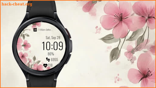 Flora Digital Watch Face screenshot