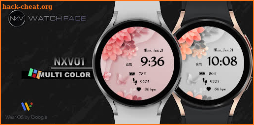 Flora Ladies Watch Face NXV01 screenshot