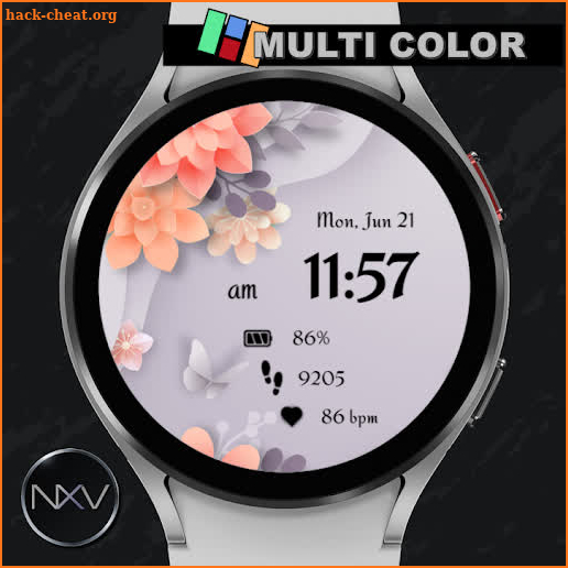 Flora Ladies Watch Face NXV01 screenshot