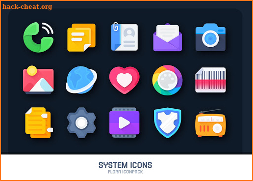 Flora : Material Icon Pack screenshot