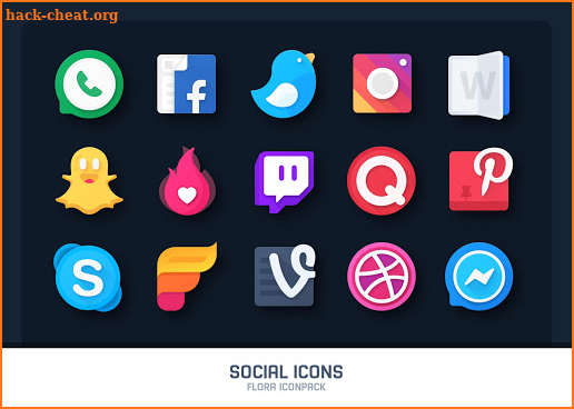 Flora : Material Icon Pack screenshot