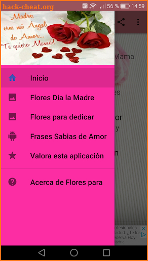 Flores para el Dia de la Madre screenshot