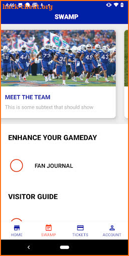 Florida Gators screenshot