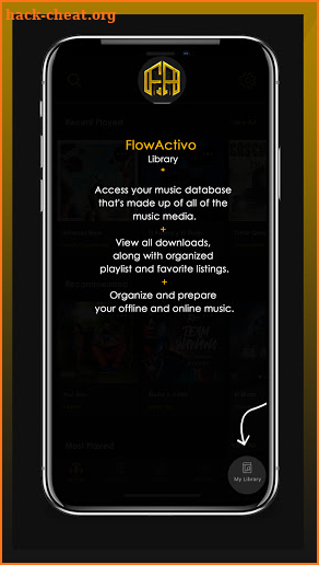 Flow Activo Music screenshot