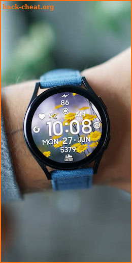 FLOW Digital Watch Face screenshot