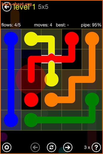 Flow Free: Bridges screenshot