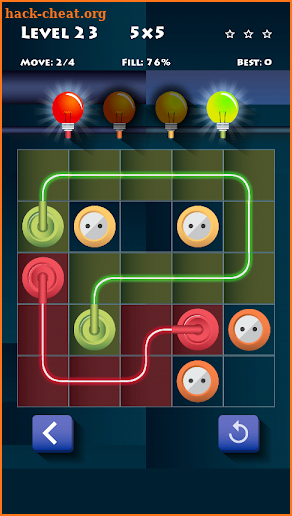 Flow Free: Connect Electric Puzzle screenshot