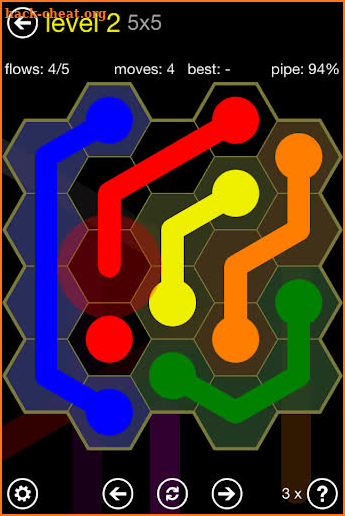 Flow Free: Hexes screenshot