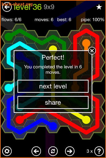 Flow Free: Hexes screenshot