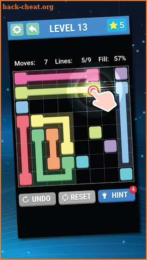 Flow Line - Connect dots free game screenshot