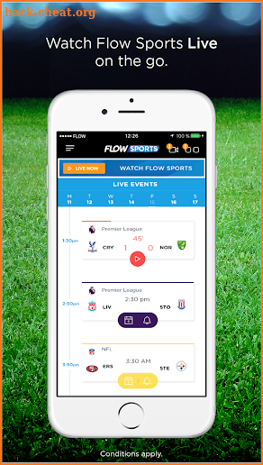 Flow Sports screenshot