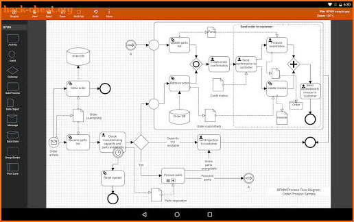 Flowdia Diagrams screenshot