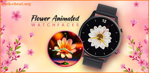 Flower Animated Watchfaces screenshot