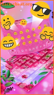 Flower Blossom Keyboard screenshot