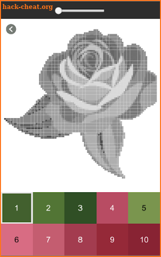 Flower Coloring Book, Flower Color By Number screenshot