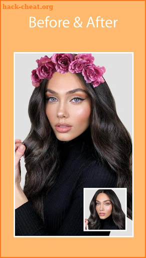 Flower Crown Photo Editor 🌸 Filters for Selfies screenshot