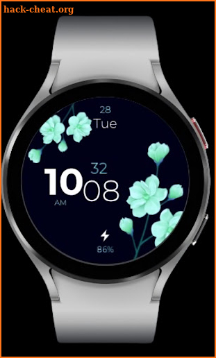 Flower Digital - Watch Face screenshot