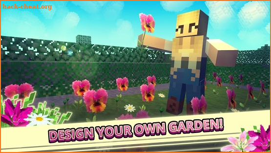 Flower Farm Craft: Garden Decoration & Building screenshot