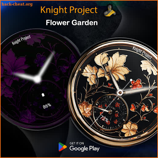 Flower Garden Watch Face screenshot