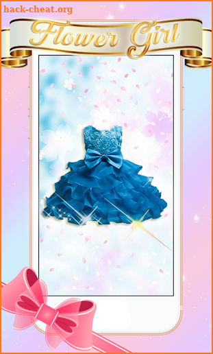 Flower Girl Dress Photo Maker screenshot