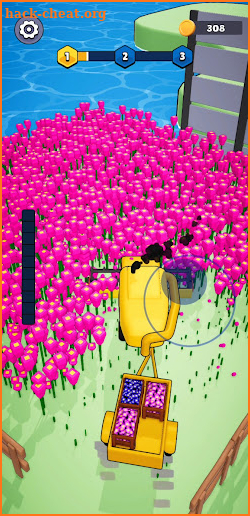 Flower Harvester 3D screenshot