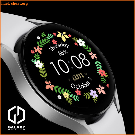 Flower HD: Digital Watch Face screenshot