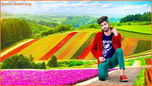 Flower Hill Photo Editor-Frame screenshot