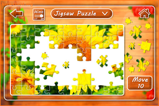 Flower Jigsaw Puzzle screenshot