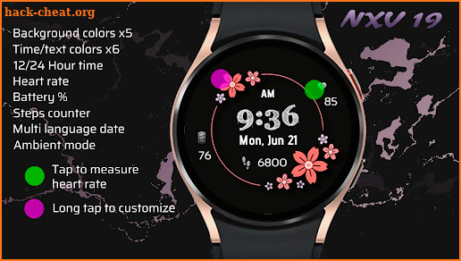 Flower ladies multicolor NXV19 screenshot