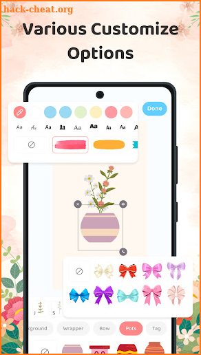 Flower Language Bloom Keyboard screenshot