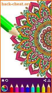 Flower Mandala Coloring Pages - Free Color Therapy screenshot