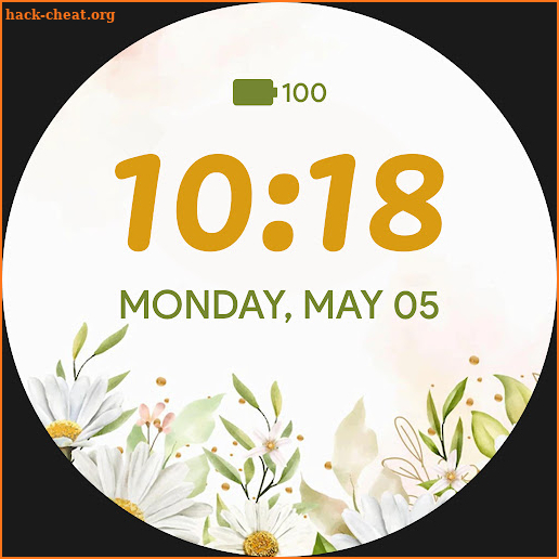 Flower Watch Faces for Wear OS screenshot