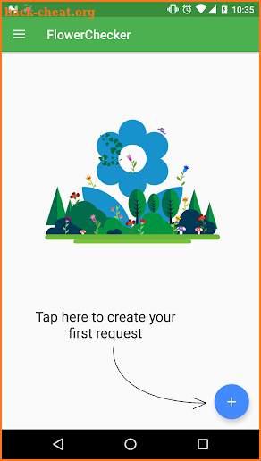 FlowerChecker+, plant identify screenshot