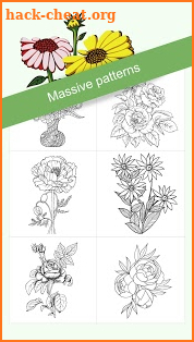 Flowers Coloring Books screenshot