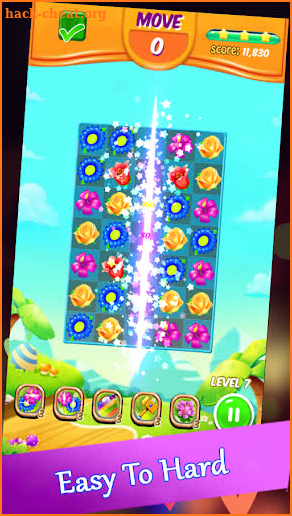 Flowers Legend Match 3 - Blossom Garden Classic screenshot