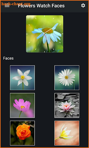 Flowers Watch Faces screenshot