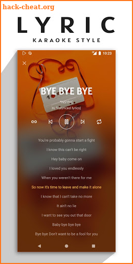 Flowie Music Player: Lyric Player, Sensor Controls screenshot