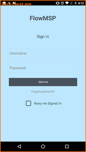 FlowMSP screenshot