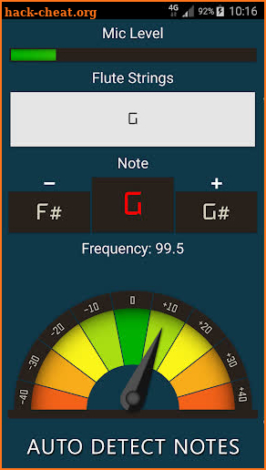 Flute Tuner screenshot