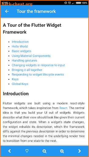 Flutter screenshot